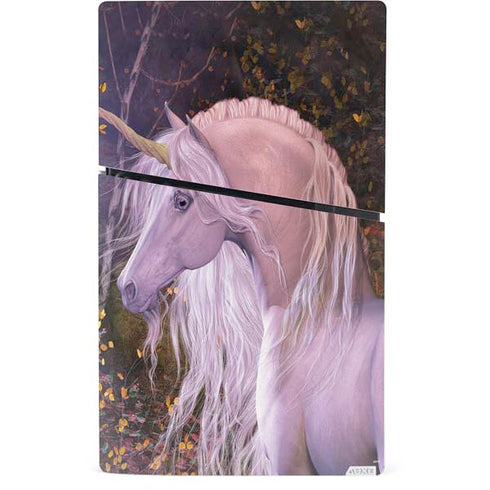 Autumn Glow Unicorn by Laurie Prindle PS5 Slim Digital Edition Console Skin